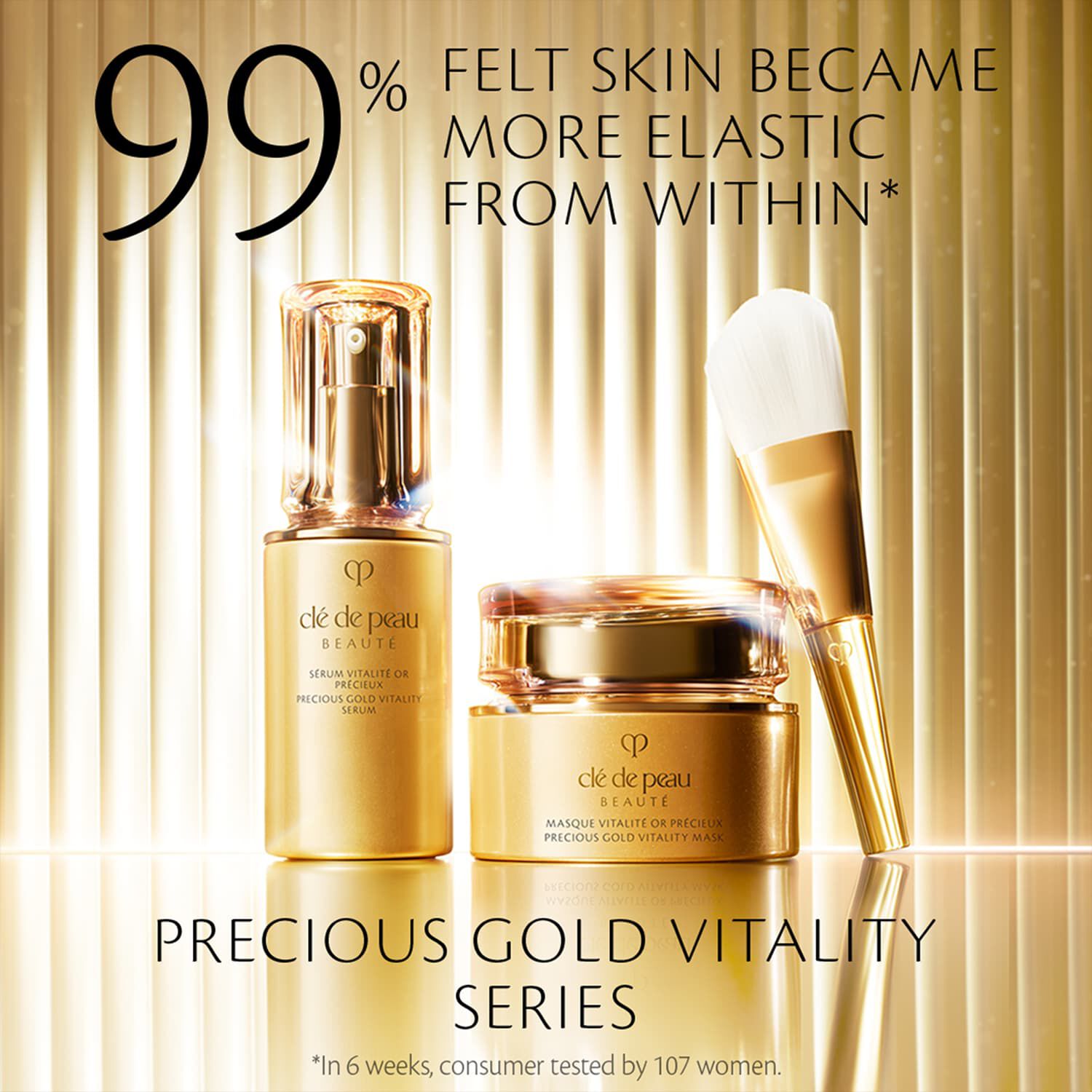 Precious Gold Vitality Mask | Clé de Peau Beauté