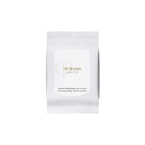 Eye And Lip Makeup Remover Towelettes, 