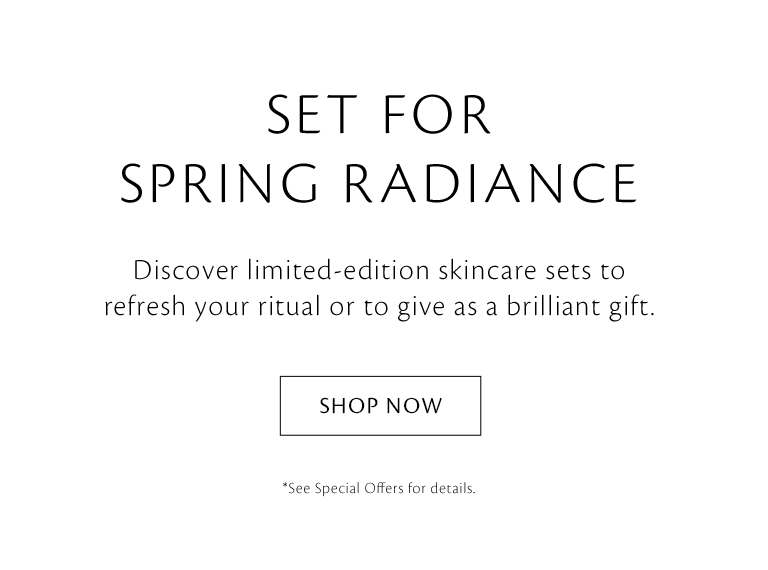 SET FOR SPRING RADIANCE