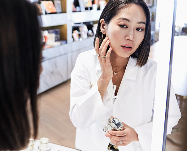 Delight in radiant skin.