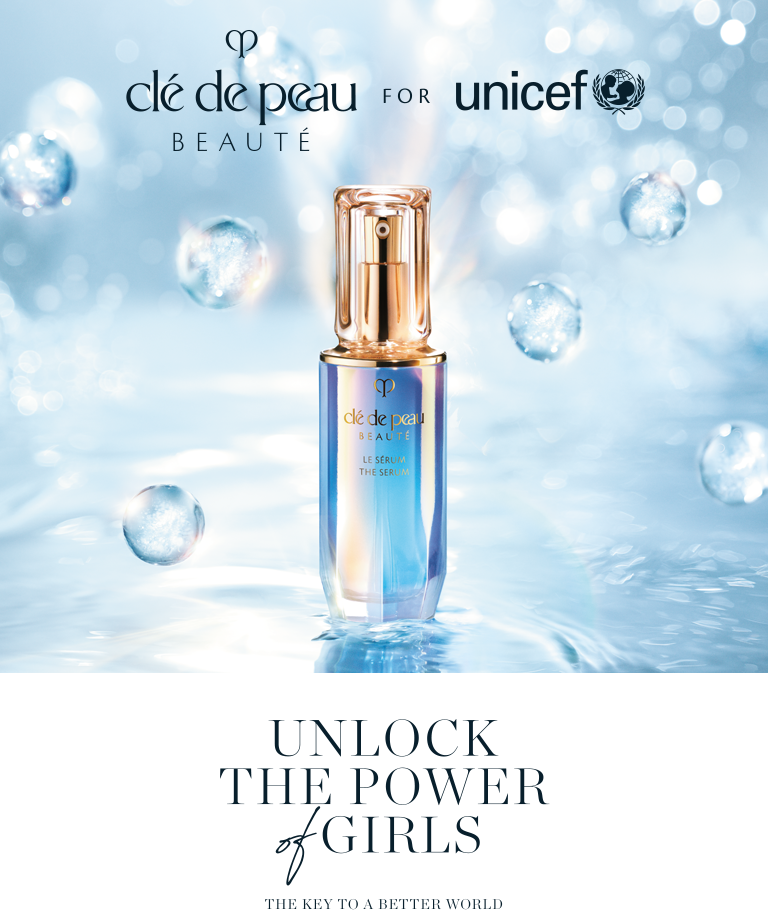 For every purchase of The Serum, a donation will be made to UNICEF.